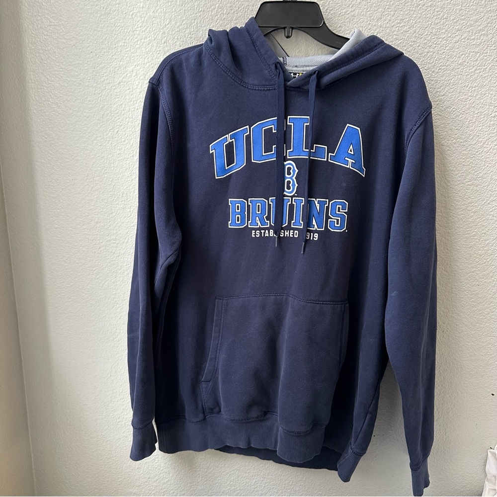 Ucla Under Armour Dark Blue Hoodie Sweatshirt Unisex Xl